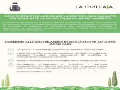 CONVENZIONE PER BONIFICA DELL’AMIANTO