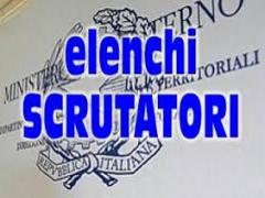 ISCRIZIONI SCRUTATORI